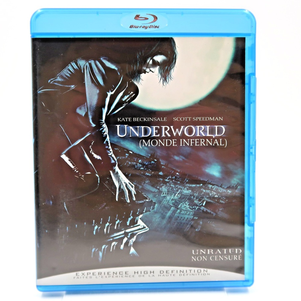 Underworld Blu-ray 2003 Unrated Kate Beckinsale Scott Speedman Sony Pictures